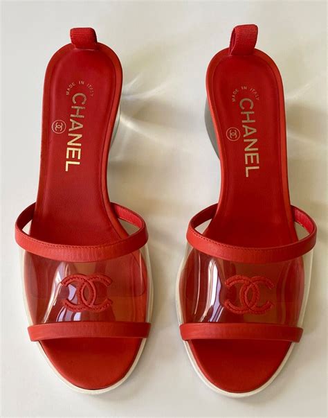 chanel clear slides nordstrom|chanel slides cheap.